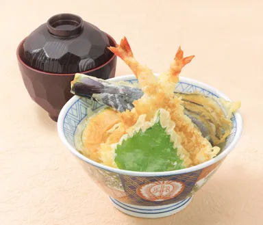 海老天丼セット