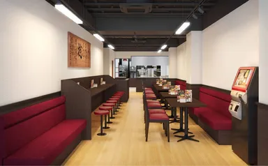 「伝説のすた丼屋 稲毛店」内観イメージ