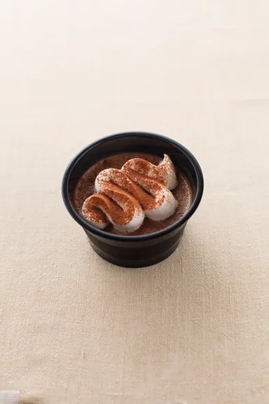 「EKI na CAFE」プレミアムチョコレートプリン