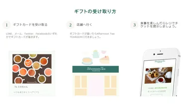 eギフトの受け取り方