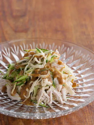 切干し大根入りバンバンジー