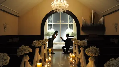 チャペルプロポーズ