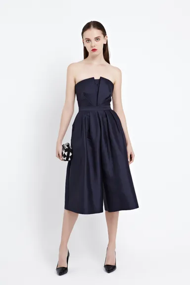 フォルムタックベアガウチョDress