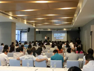 海外でのセミナー風景2