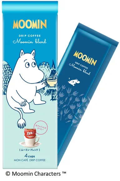 ムーミン×モンカフェ ドリップ コーヒー ムーミン ブレンド（4袋）