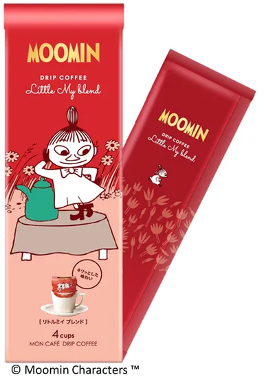 ムーミン×モンカフェ ドリップ コーヒー リトルミイ ブレンド（4袋）
