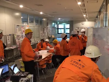 防災訓練の様子