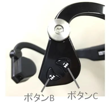 「CODEO」ボタンB、C