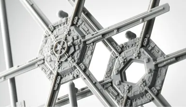 ランナー(4)　1つ1つのパーツの細かさ