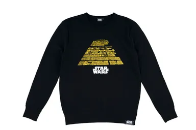 トレーナー(STAR WARS PLASTIC MODEL ランナー スタートロール柄)