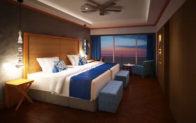 「Aqua」ロイヤルスイートベッドルーム イメージ