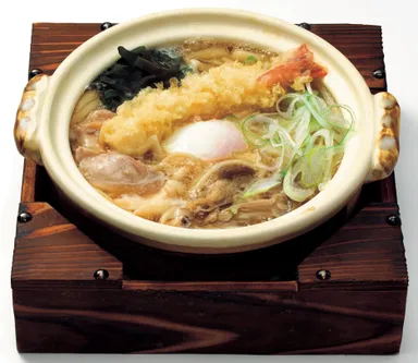 福味鶏の鍋焼うどん
