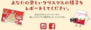 あなたの楽しいクリスマスの様子をレポートしてください。