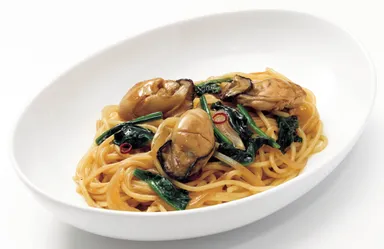 牡蠣のバター醤油