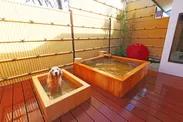 愛犬用露天風呂
