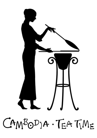 「カンボジア・ティータイム」ロゴ