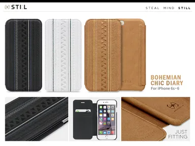 STI:L iPhone 6s ケース BOHEMIAN CHIC Diary