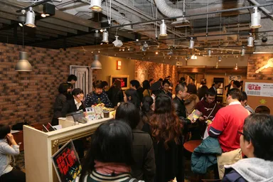 オープン当日の模様