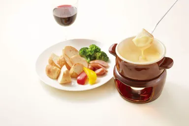 チーズフォンデュ