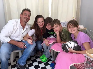 オーストラリアから家族で来店