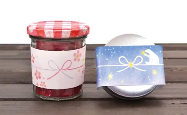 利用イメージ　手作りジャムのラベルに