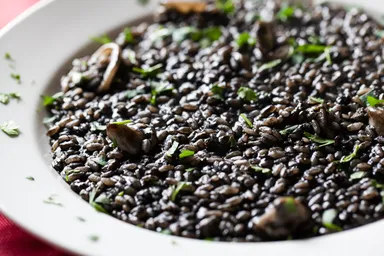 イカスミリゾット