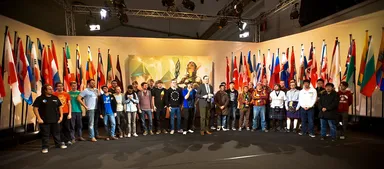 決勝ラウンドに進出した8つの国の代表チーム