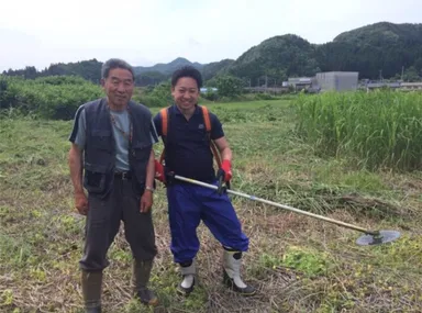 農家さんと社員