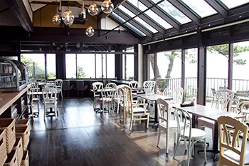 TENRAN CAFE 店内の様子