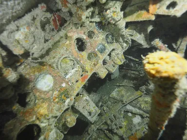 二式水戦(操縦席)