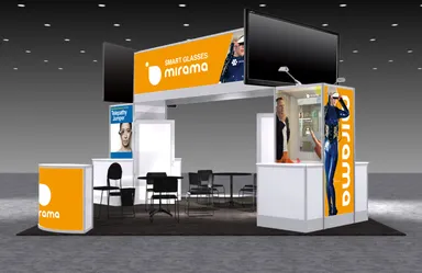 展示ブースイメージ(mirama側)