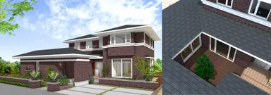 「HAUZE Wales(ハウゼ ウェールズ)」完成予想パース