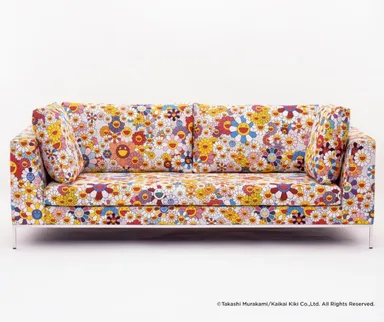 お花のソファ