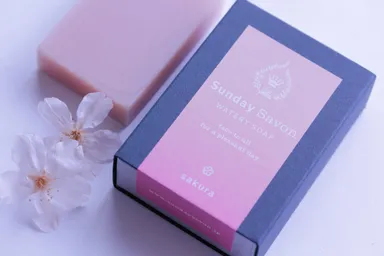 季節限定手作り石けん『さくら』4