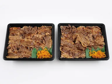 牛カルビ焼肉重