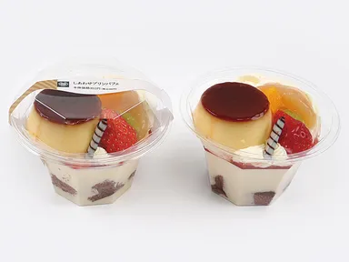 しあわせプリンパフェ