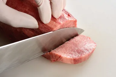 焼かず肉第三弾　炭焼き厚切り牛タン　手切りカット