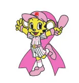 「ラッキーピンクリボン」ピンバッジ