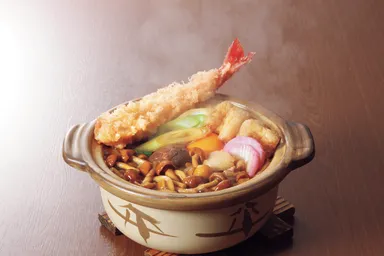 大海老入りなめこたっぷりみそ煮込