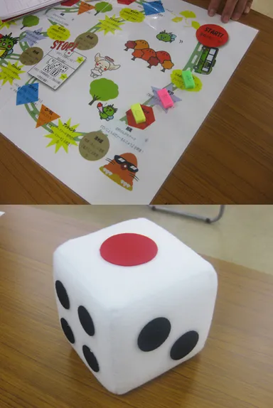 巡る場所はサイコロ次第