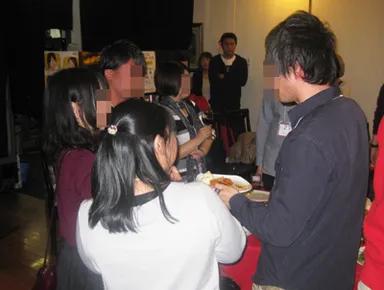 アフターパーティーの様子