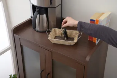 こぼれ止め付き天板