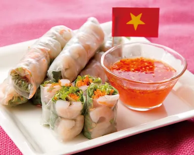 【ベトナム】小海老の生春巻き