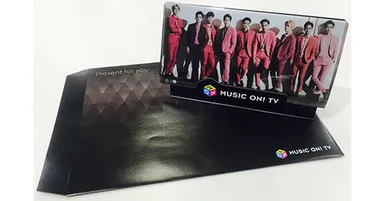 エムオン!×EXOオリジナルチケットクリアホルダー