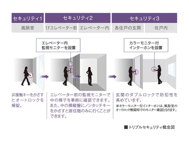 トリプルセキュリティ概念図