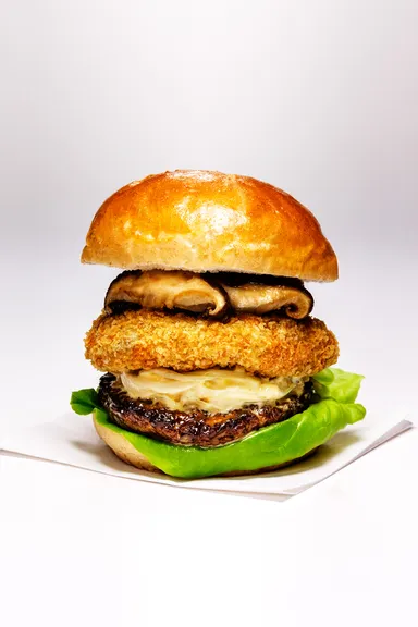 THIS 伊豆 しいたけバーガー3