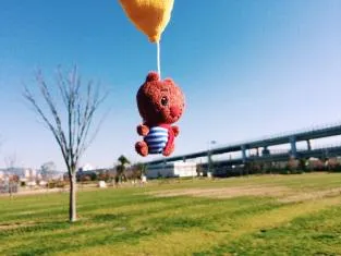 ティニー、みどりの広場にやってきた。