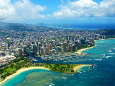 ホノルルの風景