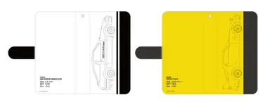 【新劇場版】頭文字D スライド式手帳型スマートフォンケース【AE86 Ver】【FD3S Ver】