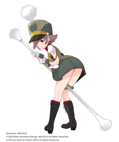 『ワンダちゃんNEXT DOOR プロジェクト』 FILE:01 国道12号Ver. イラスト